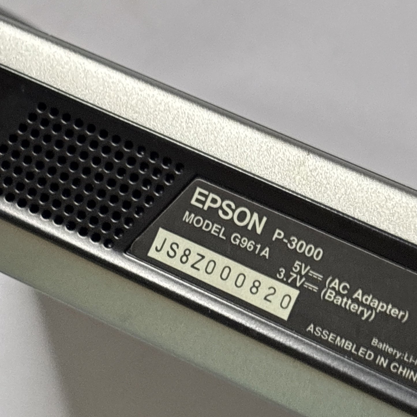 Epson Multimedia Storage Photo Viewer P-3000 For CF Card SD Card