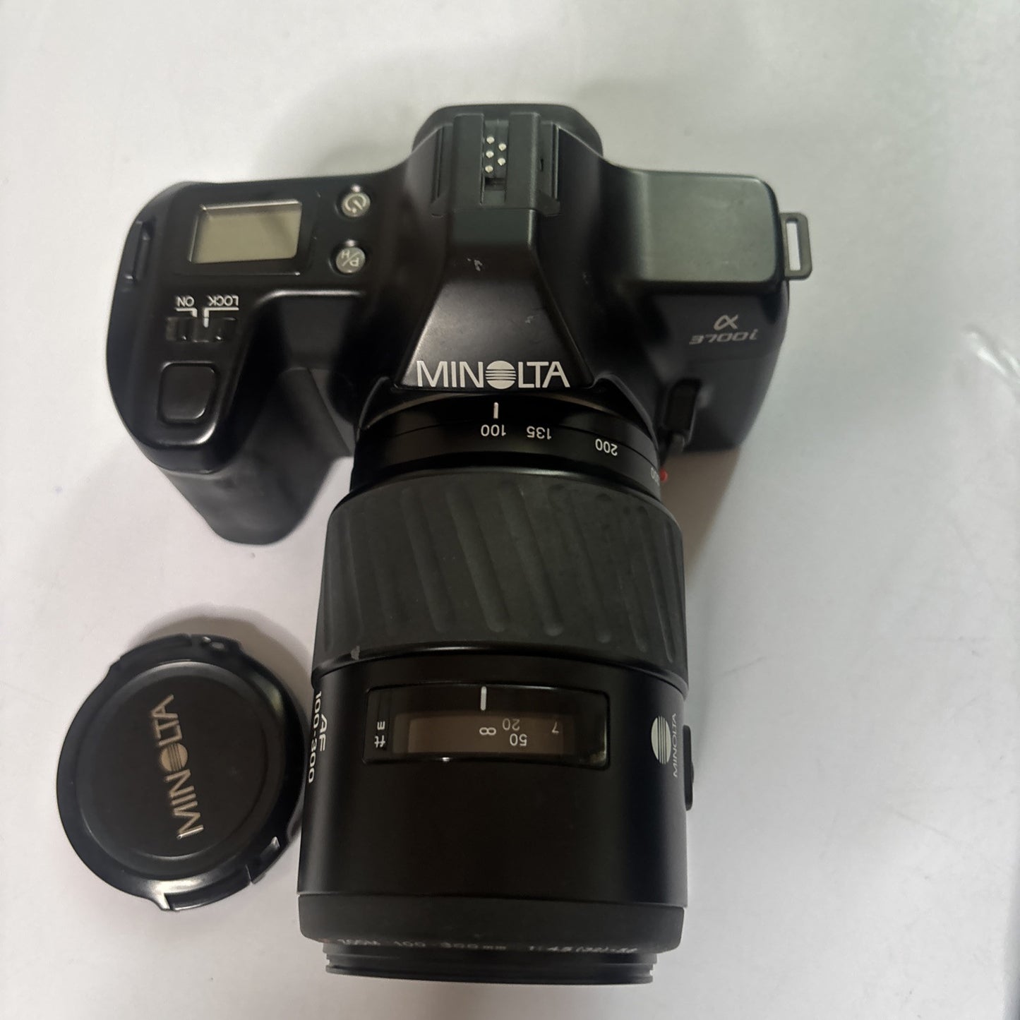 Minolta Alpha 3700i SLR Camera & Minolta AF 100-300mm Lens