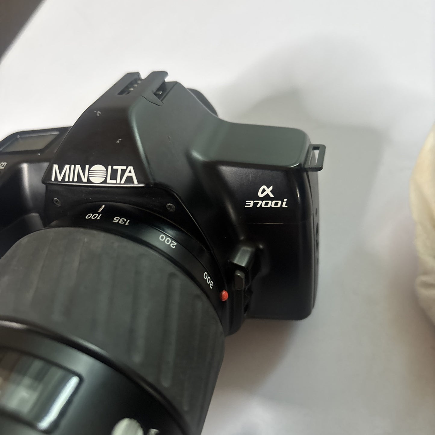 Minolta Alpha 3700i SLR Camera & Minolta AF 100-300mm Lens