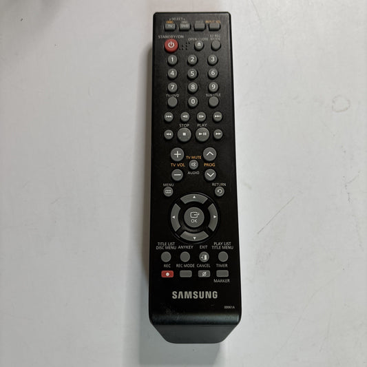 Genuine Samsung 00061A Remote Control For TV DVD Player