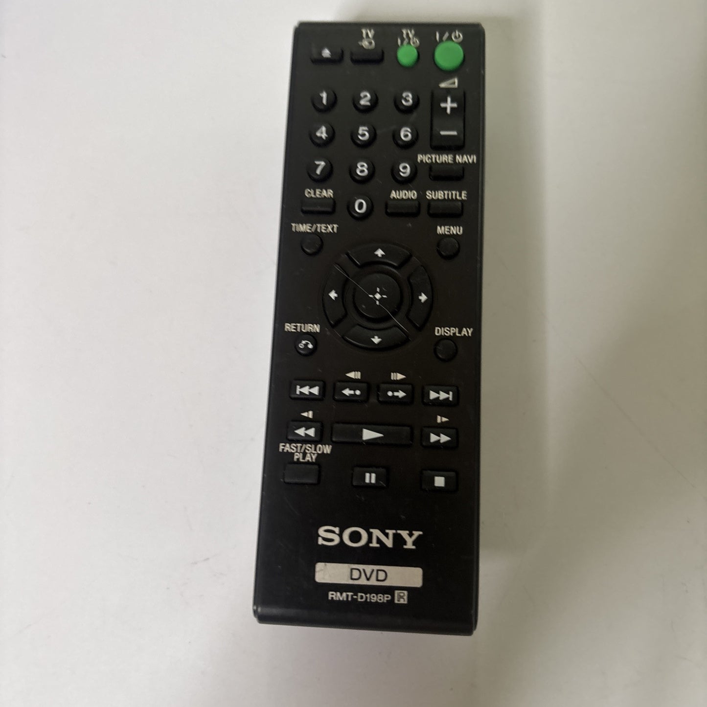 Genuine Sony RMT-D198P Remote Control For DVD Player