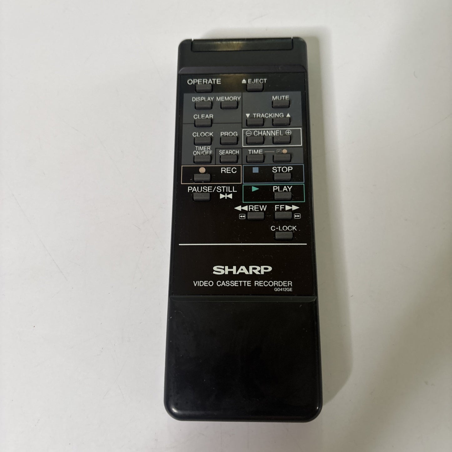 Genuine Sharp G0412GE Remote Control For VCR