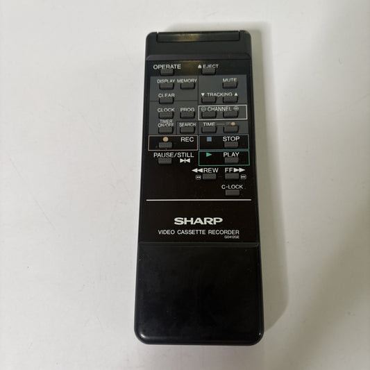 Genuine Sharp G0412GE Remote Control For VCR