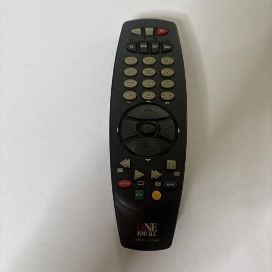 One For All URC-7540 Remote Control *Missing Battery Lid*