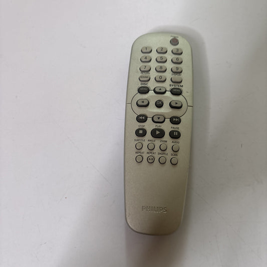 Genuine Philips RC19133002/01 Remote Control for DVD Player