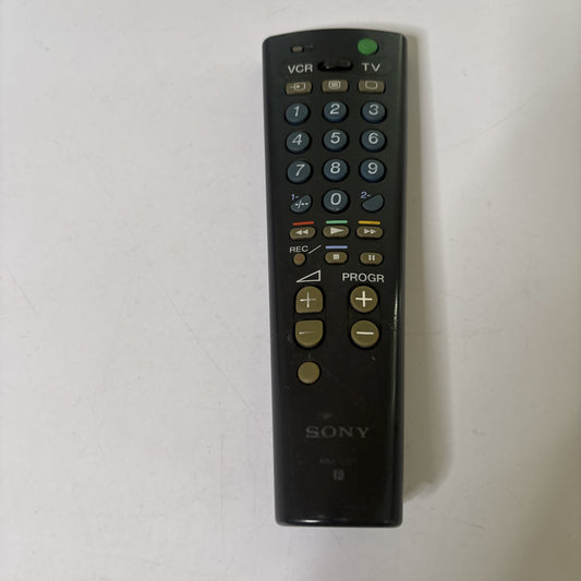 Genuine Sony RM-V8T Remote Control For VCR TV *Missing Battery Lid*