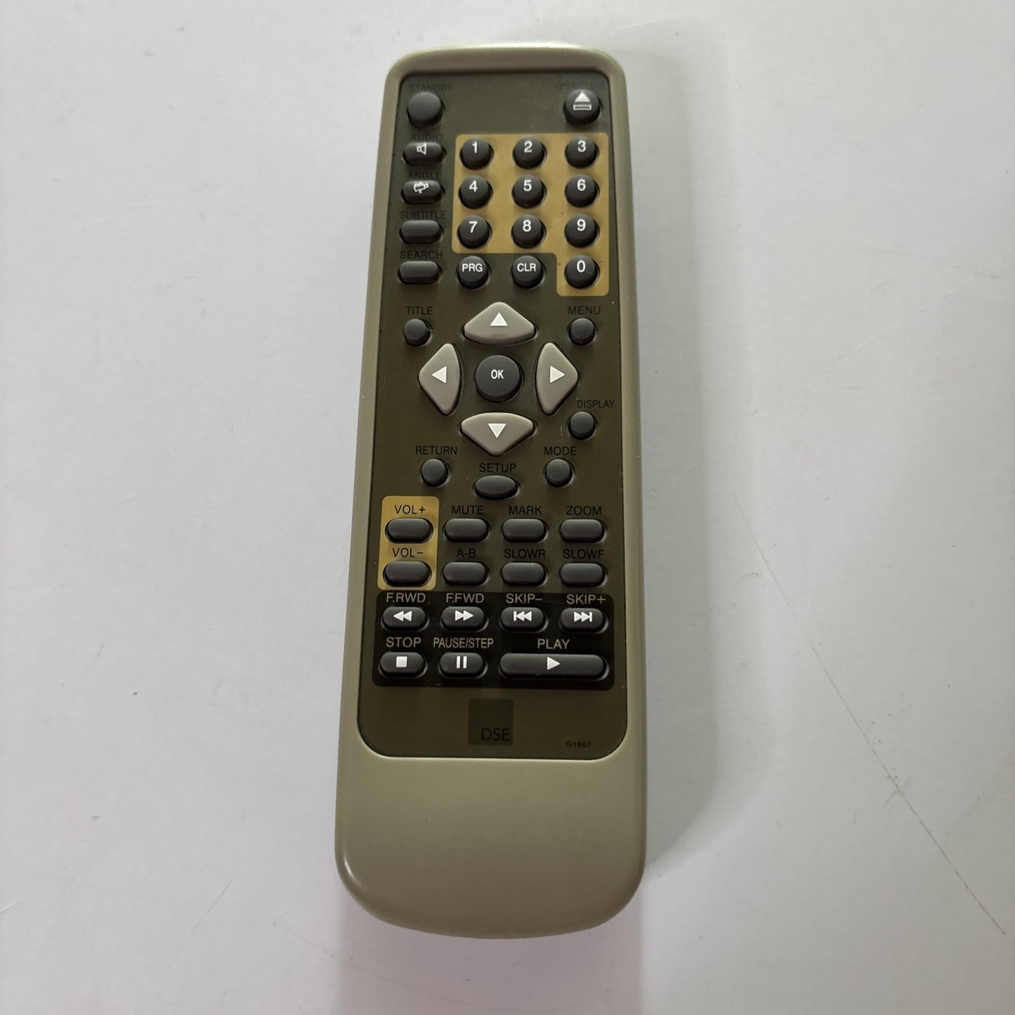 Dick Smith Electronic DSE G1607 Remote Control