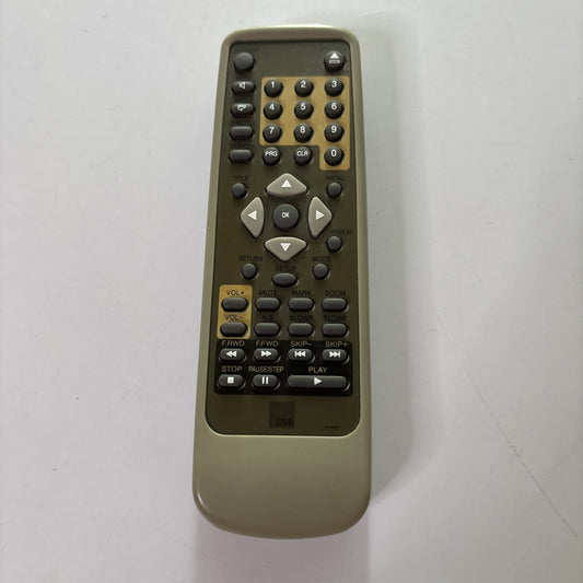 Dick Smith Electronic DSE G1607 Remote Control