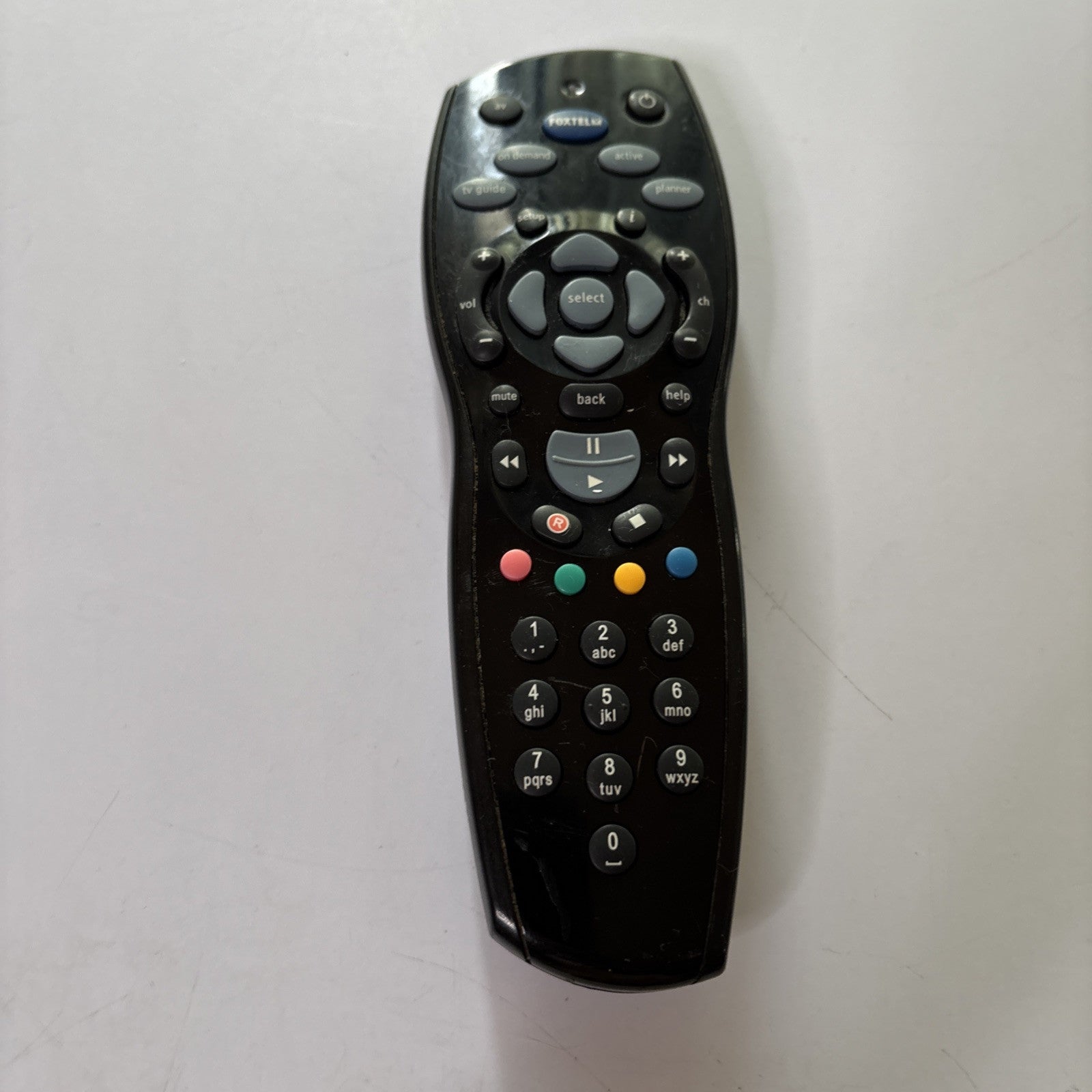 Genuine Foxtel RC16704102/01B Remote Control *Missing Battery Lid ...