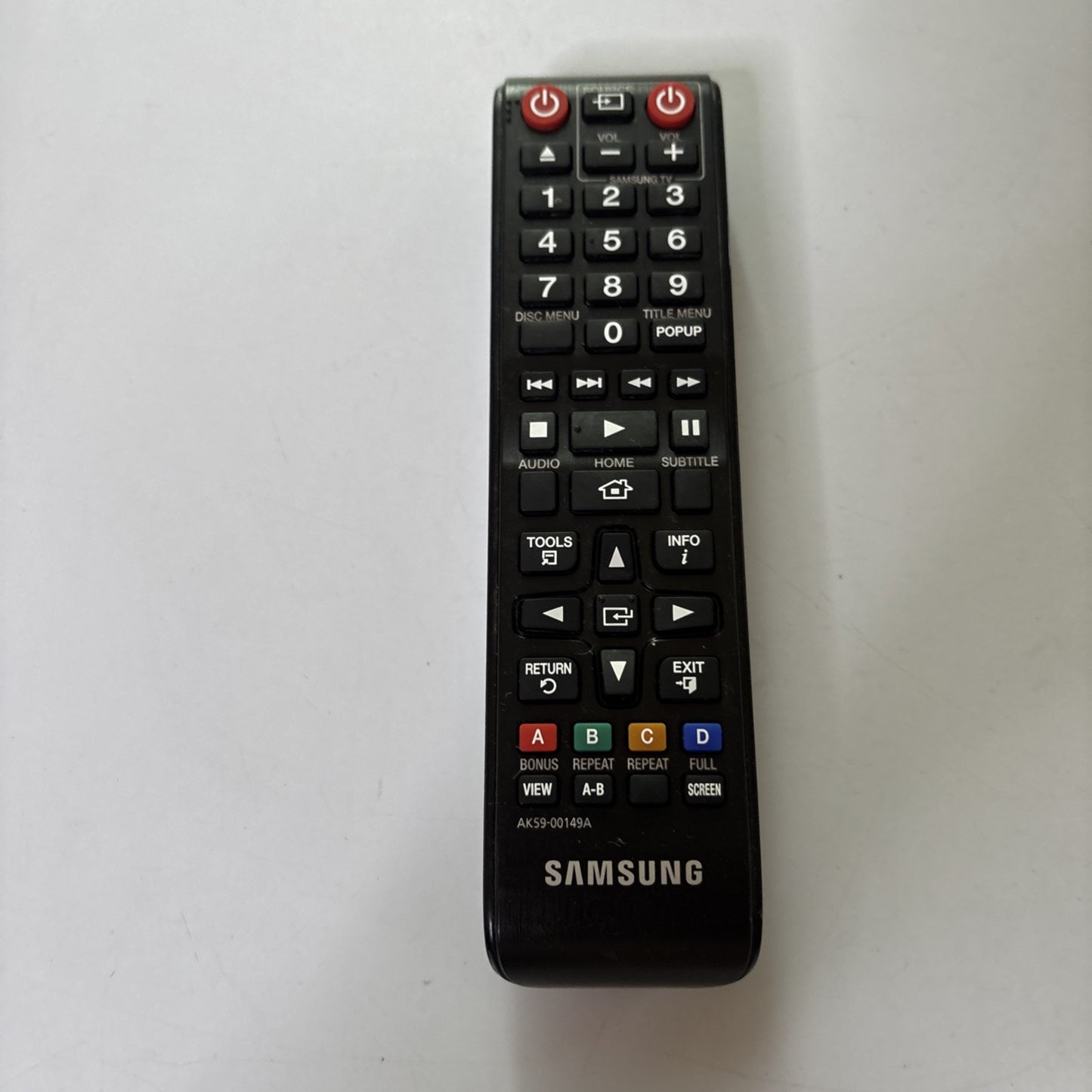 Genuine Samsung AK59-00149A Remote Control  for Bluray BD-ES5000 BD-ES5300 BDF51