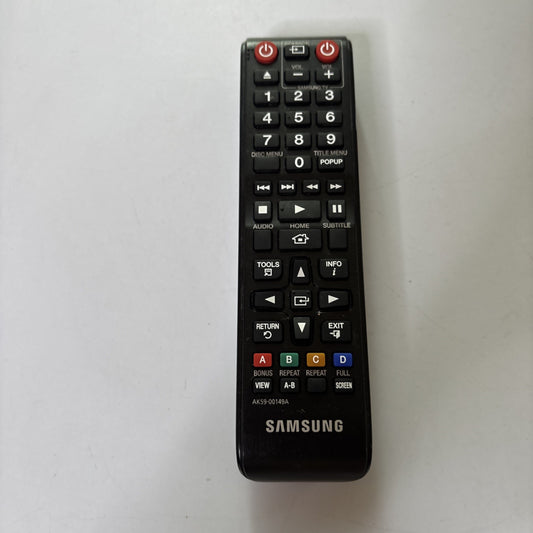 Genuine Samsung AK59-00149A Remote Control  for Bluray BD-ES5000 BD-ES5300 BDF51