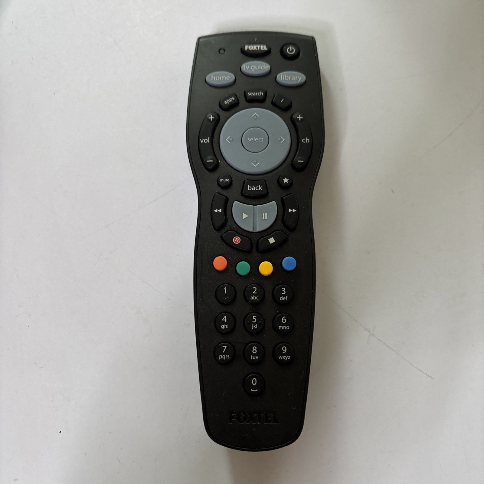 Genuine Foxtel iQ3 Remote Control RC3244001/01BR – Retro Unit