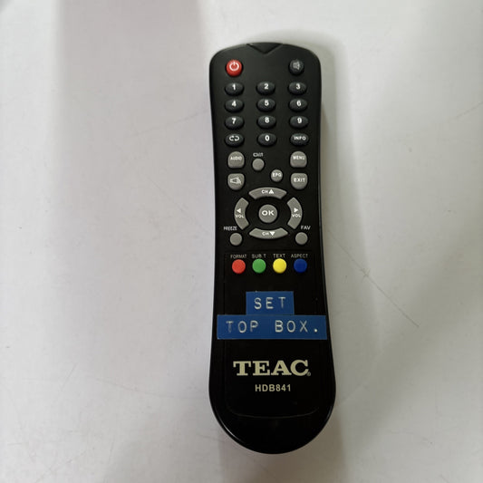Genuine Teac HDB841 Remote Control For Set Top Box
