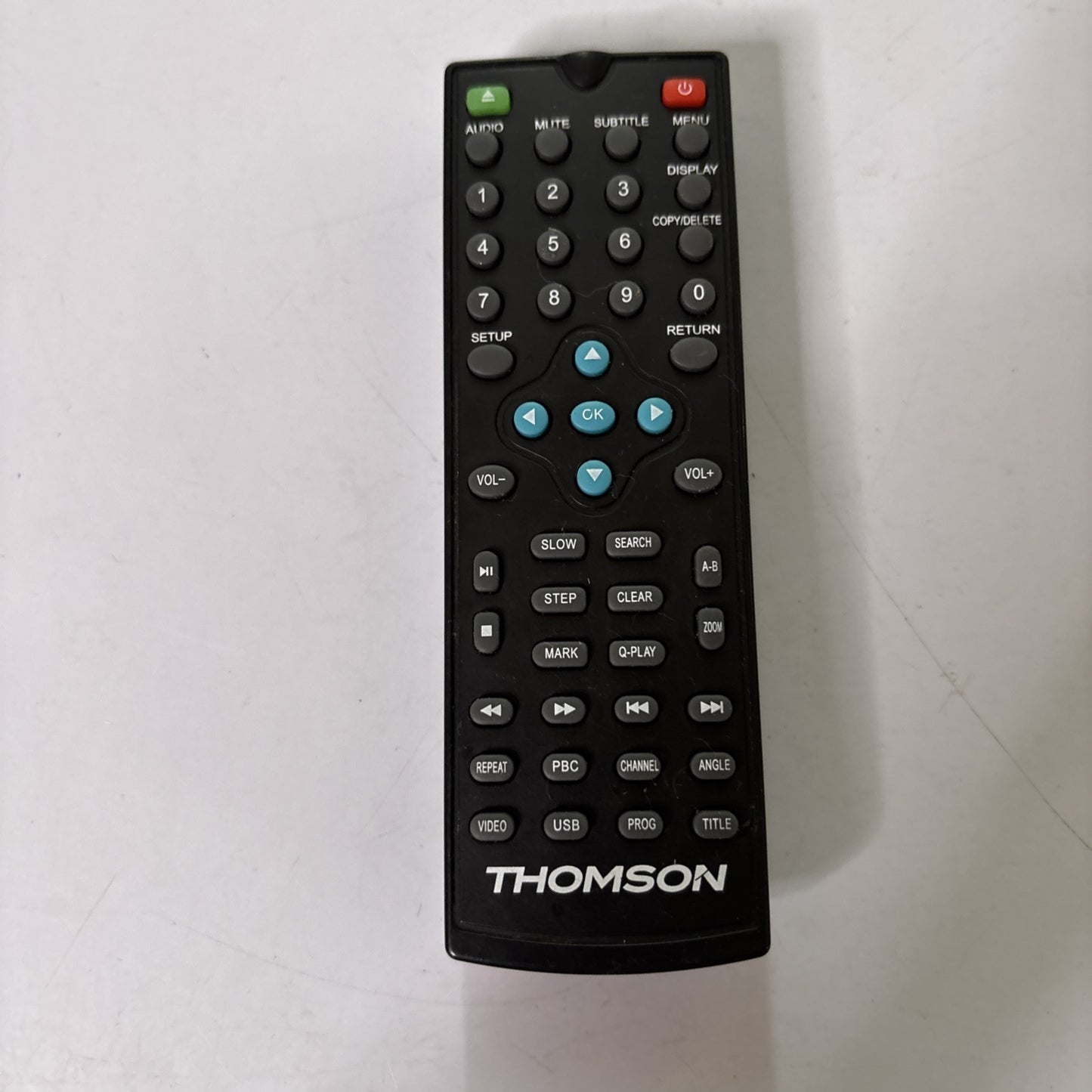 Thomson ZJX-002 Remote Control For DVD Player