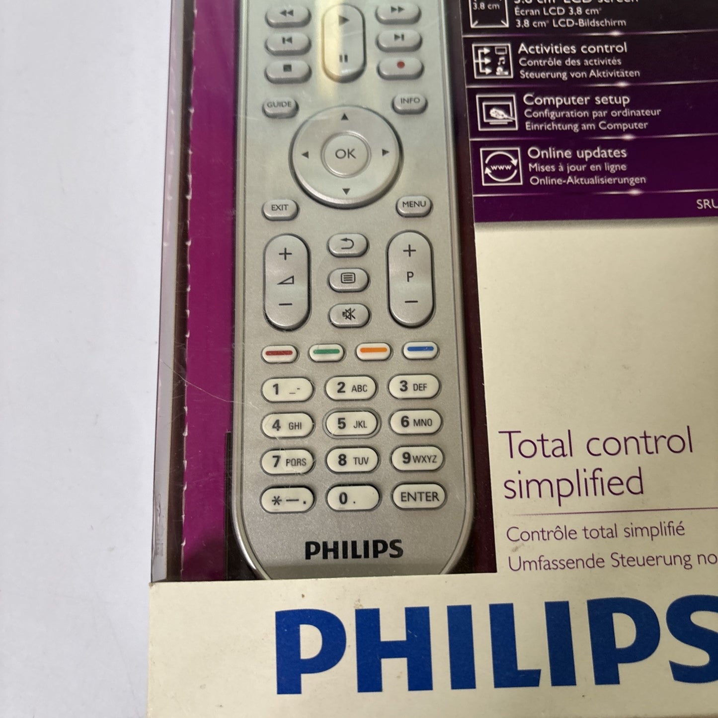 Philips Prestigo Universal Remote Control *Opened & Never Used* SRU6006/10