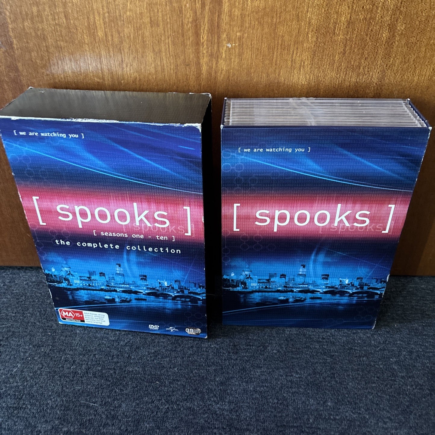 Spooks The Complete Collection 1-10 DVD 39-Disc Region 4