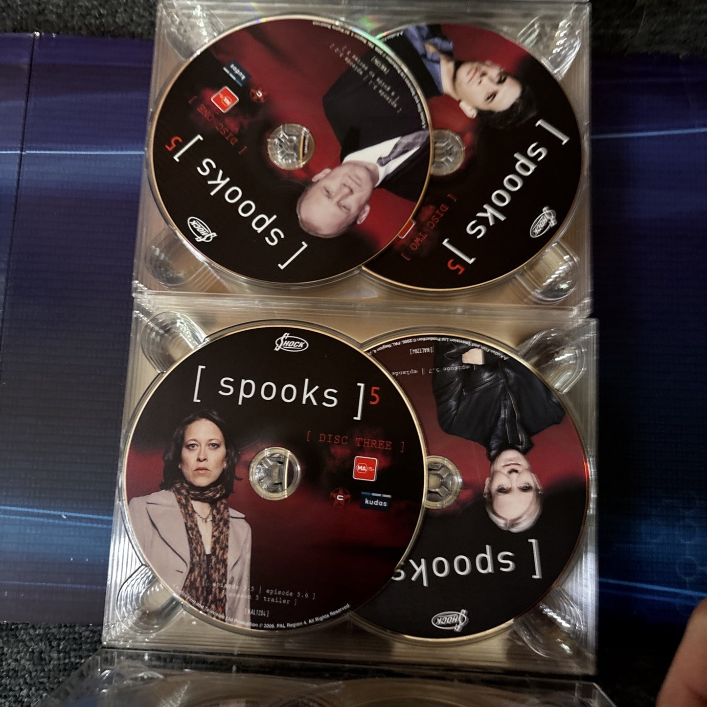 Spooks The Complete Collection 1-10 DVD 39-Disc Region 4
