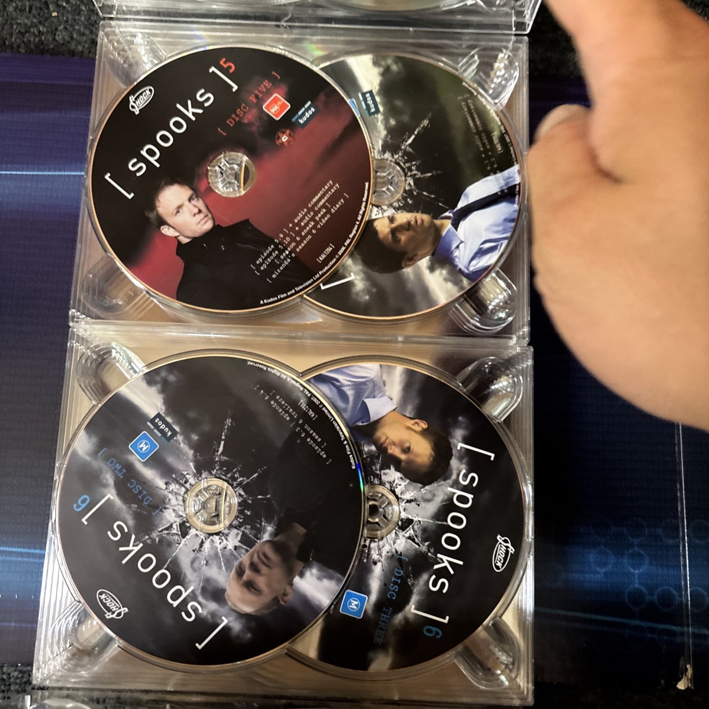 Spooks The Complete Collection 1-10 DVD 39-Disc Region 4