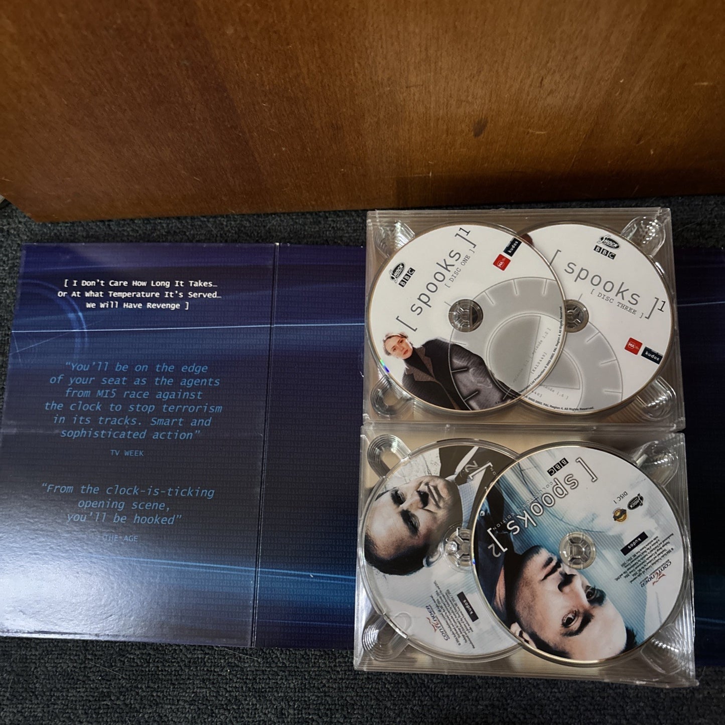 Spooks The Complete Collection 1-10 DVD 39-Disc Region 4