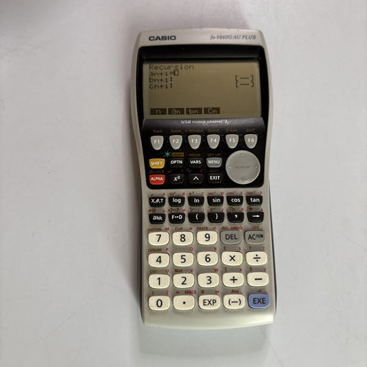 Casio Fx-9860G AU Plus Graphics Calculator