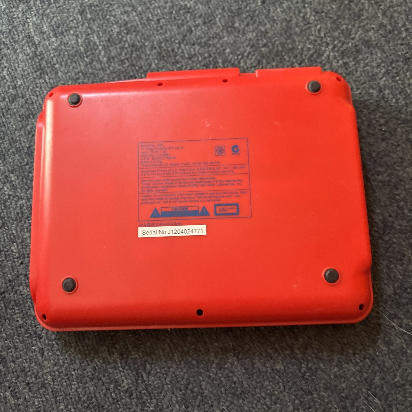 Marvel Spider-Man Portable 17.5cm DVD Player SM1 Region 4