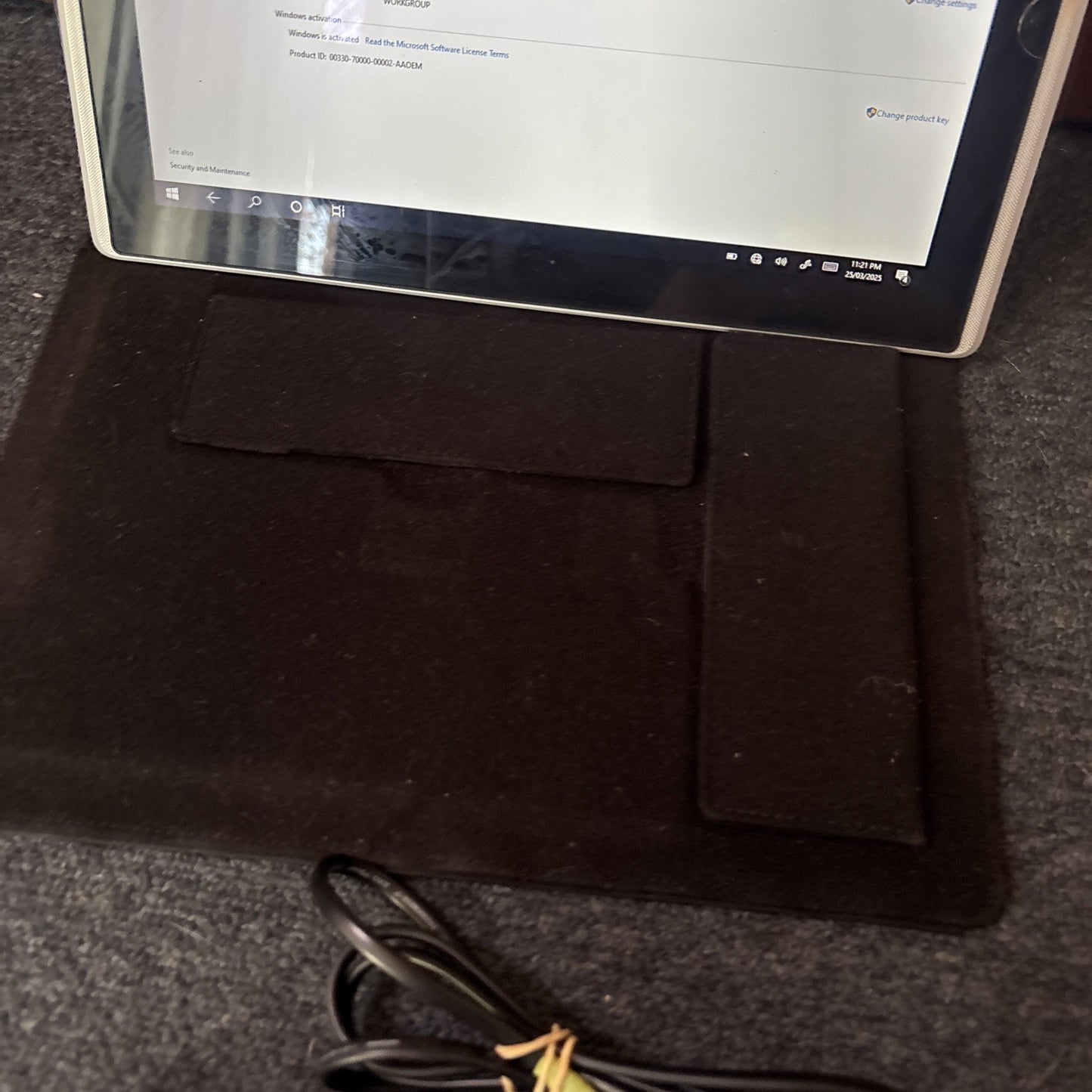 Asus Eee Slate EP121 Intel i5 Tablet Computer 4GB RAM 64GB SSD