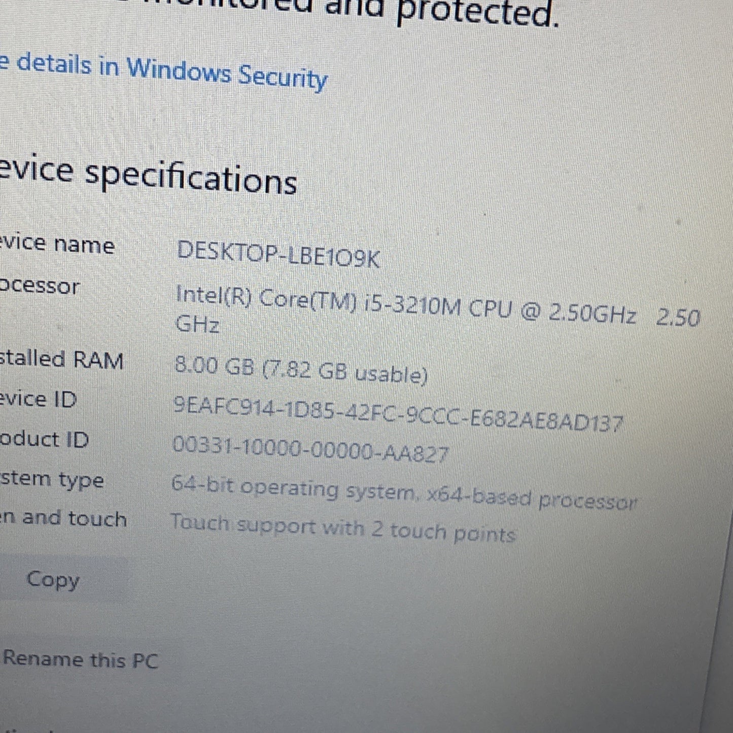 Lenovo ThinkPad X230 Intel i5-3210M Laptop 128GB SDD 8GB RAM
