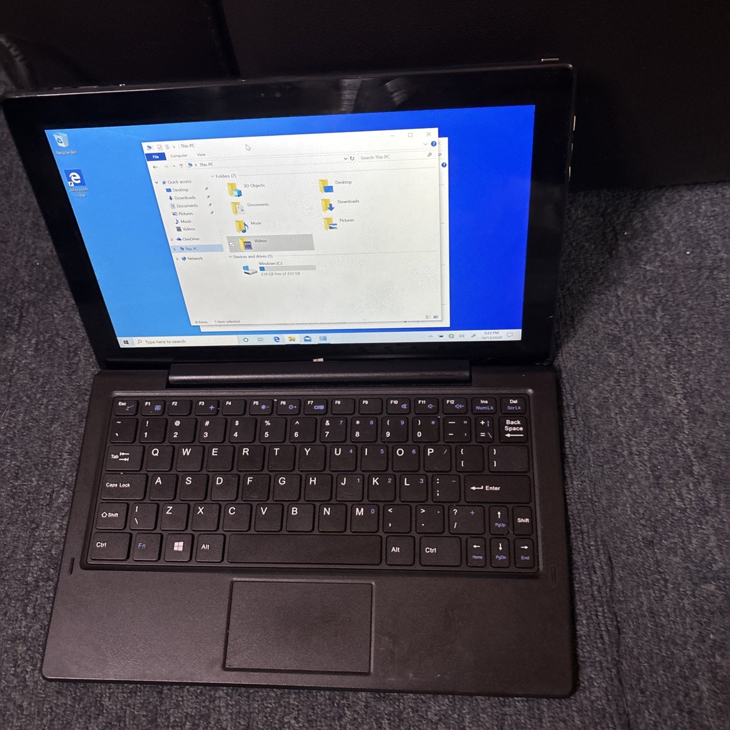 Leader W450D Intel i5 Touchscreen Laptop 232GB SDD 8gb RAM *Requires New Battery