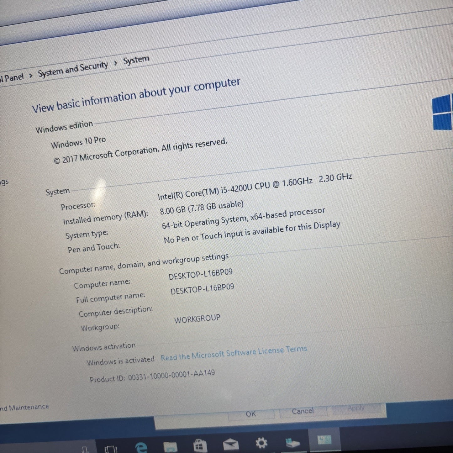 HP Pavilion i5 TPN-Q130 500gb HDD 8GB RAM *Requires New Battery*