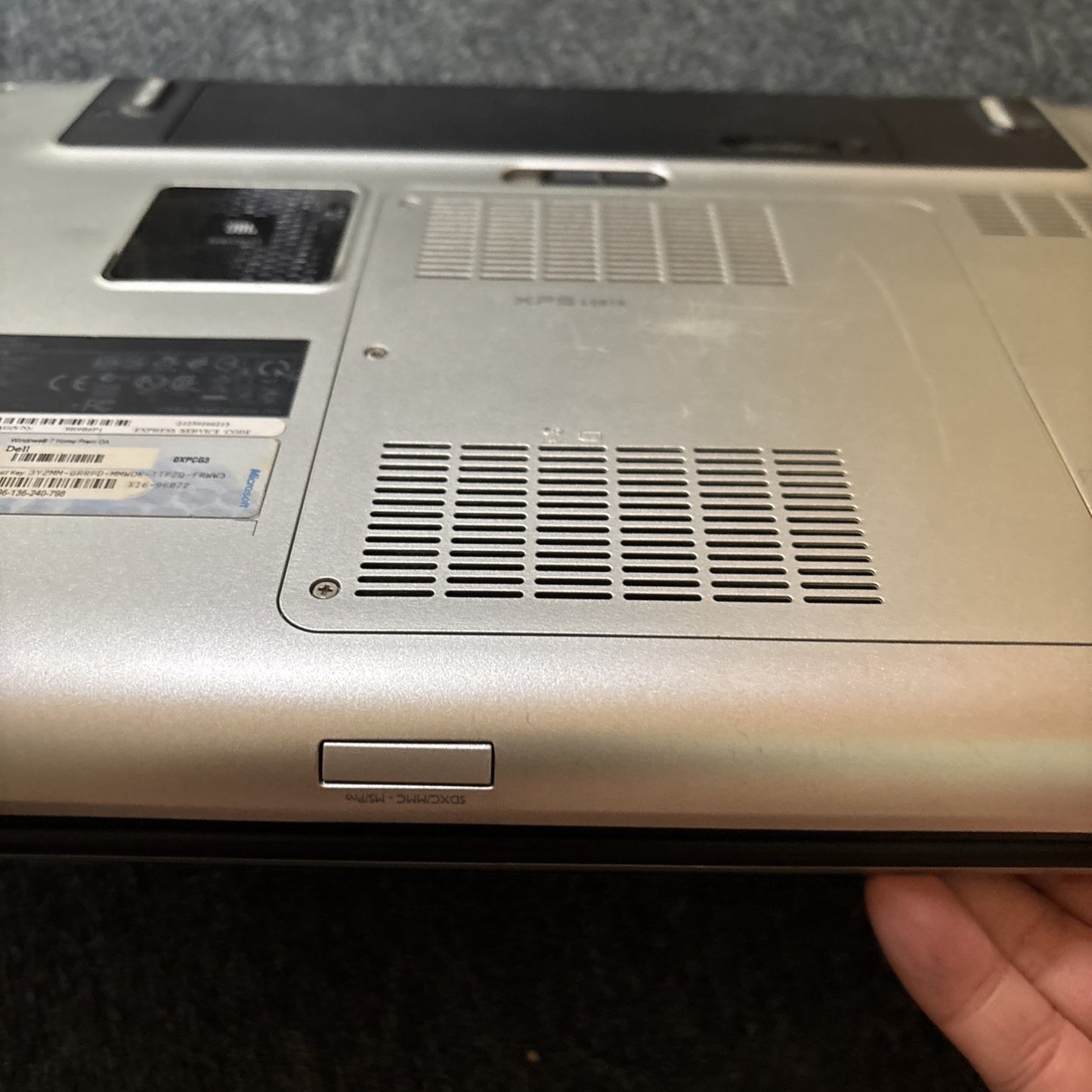 Dell XPS L501X Laptop 600gb HDD 6gb RAM *No Battery DVD Not Working *