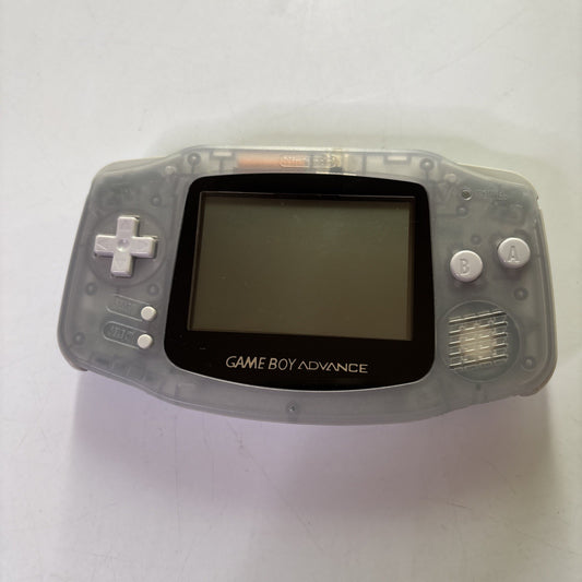 Nintendo Gameboy Advance Console GBA Original AGB-001 Clear Transparent
