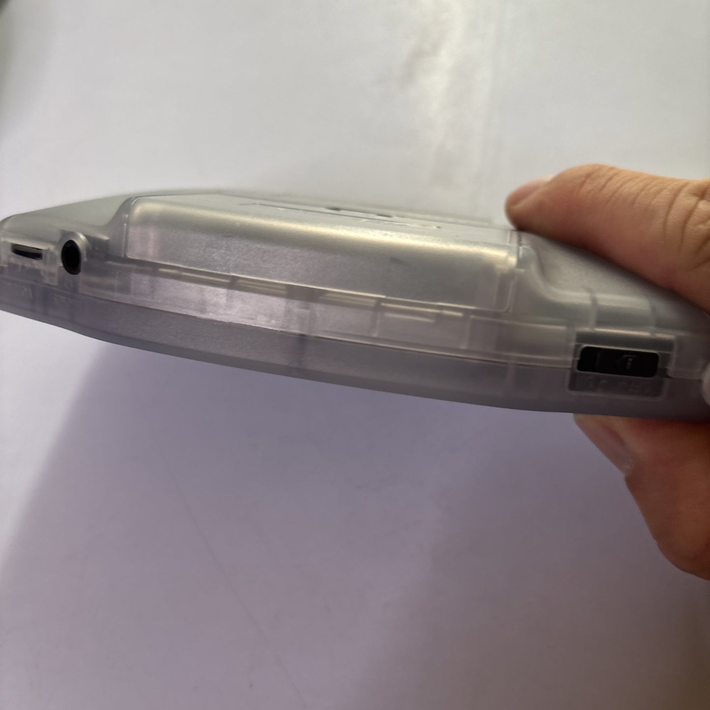 Nintendo Gameboy Advance Console GBA Original AGB-001 Clear Transparent