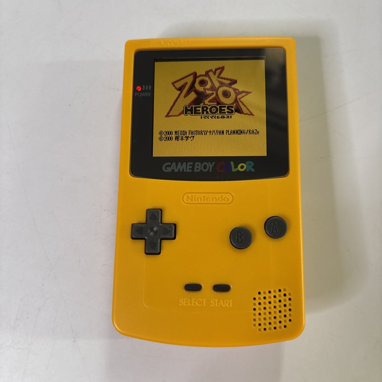 Nintendo Gameboy Colour *New Backlit IPS Screen* CGB-001 Yellow CGB-001