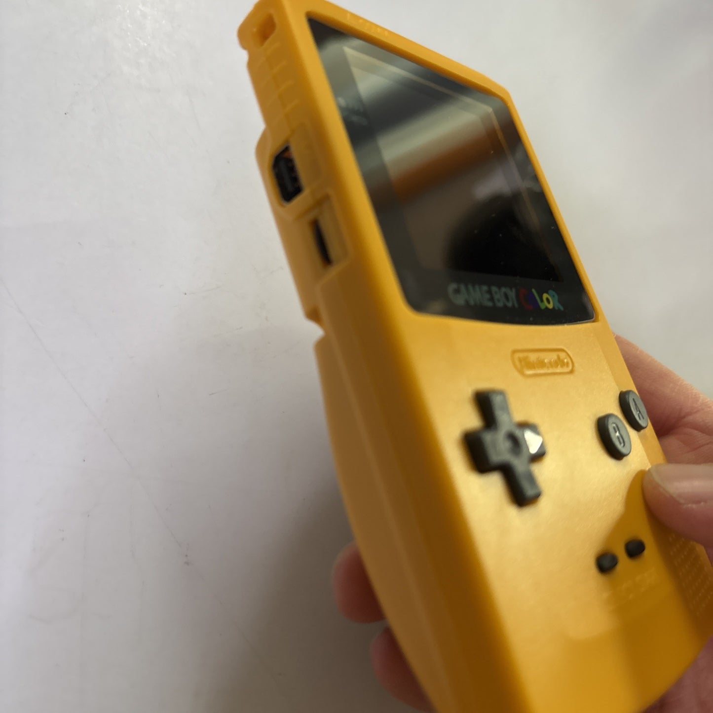 Nintendo Gameboy Colour *New Backlit IPS Screen* CGB-001 Yellow CGB-001