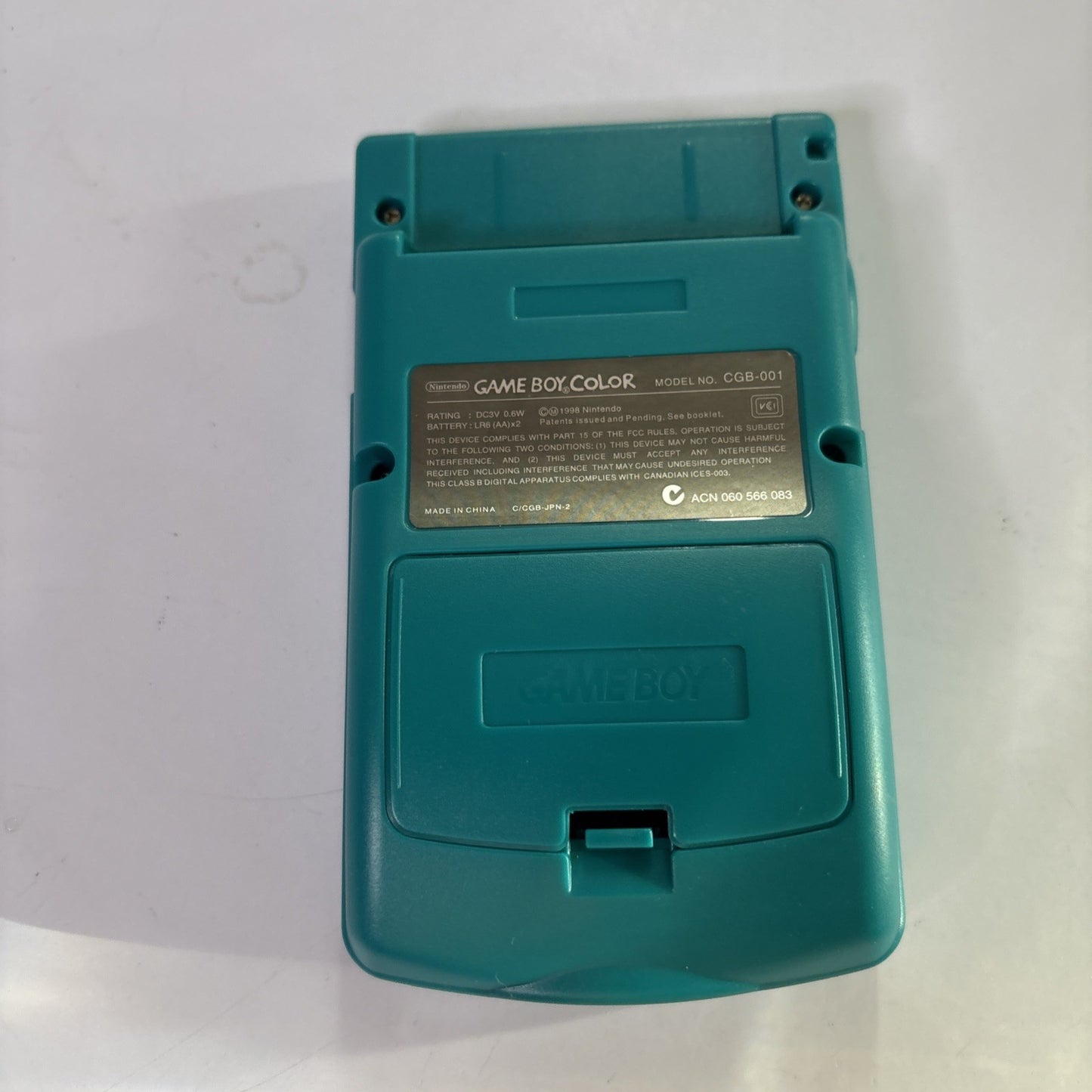 Nintendo Gameboy Color Console *New Backlit IPS Screen*  Aqua CGB-001