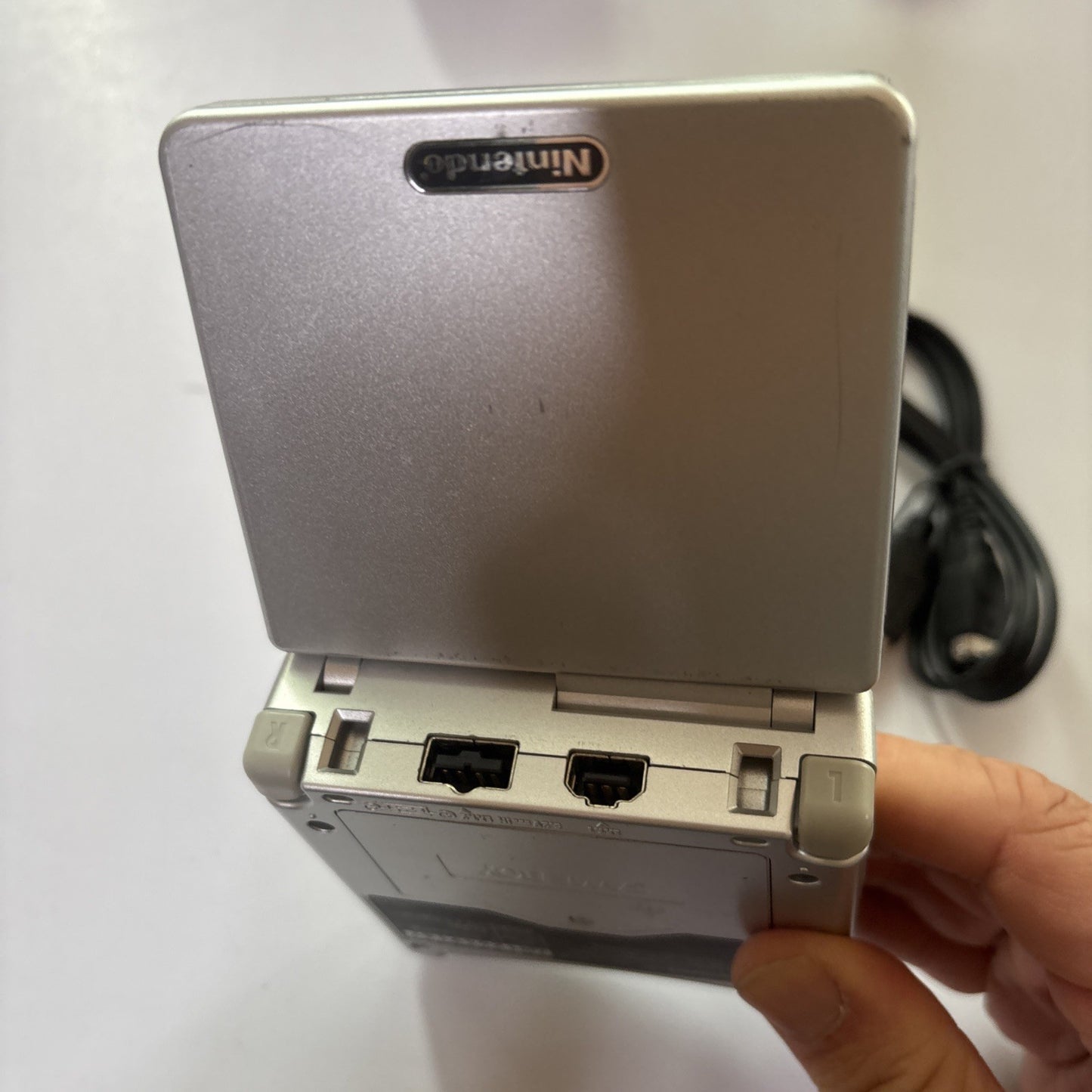 Nintendo Gameboy Advance SP Console Silver  AGS-001