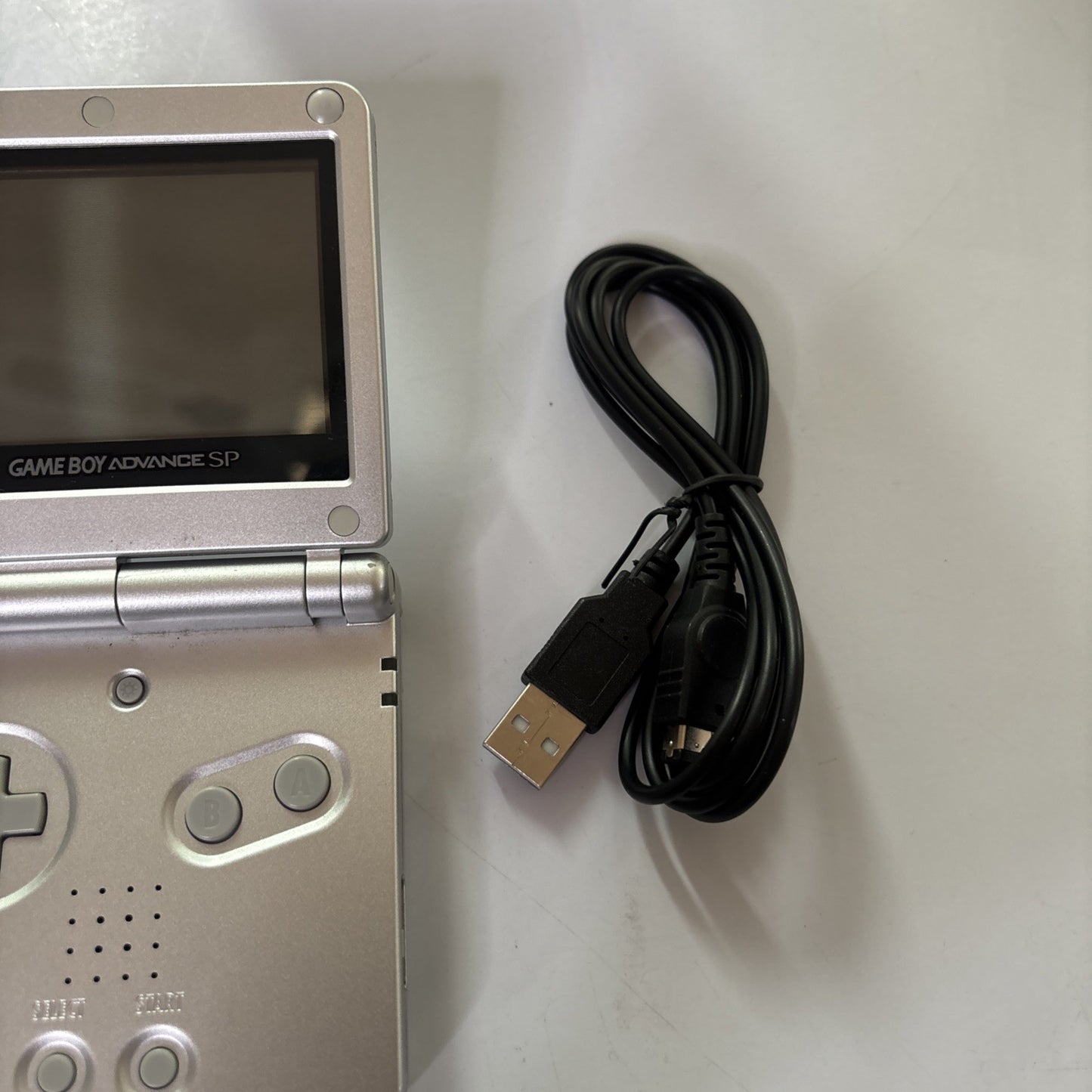 Nintendo Gameboy Advance SP Console Silver  AGS-001