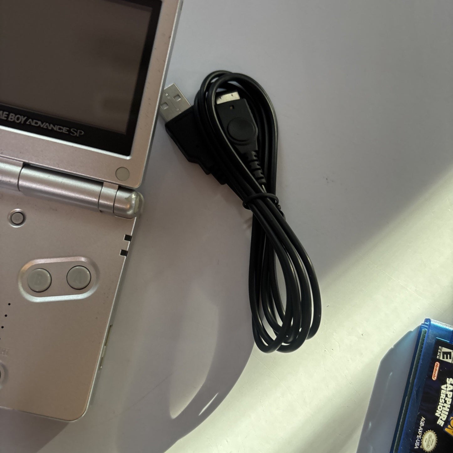 Nintendo Gameboy Advance SP Console Silver AGS-001