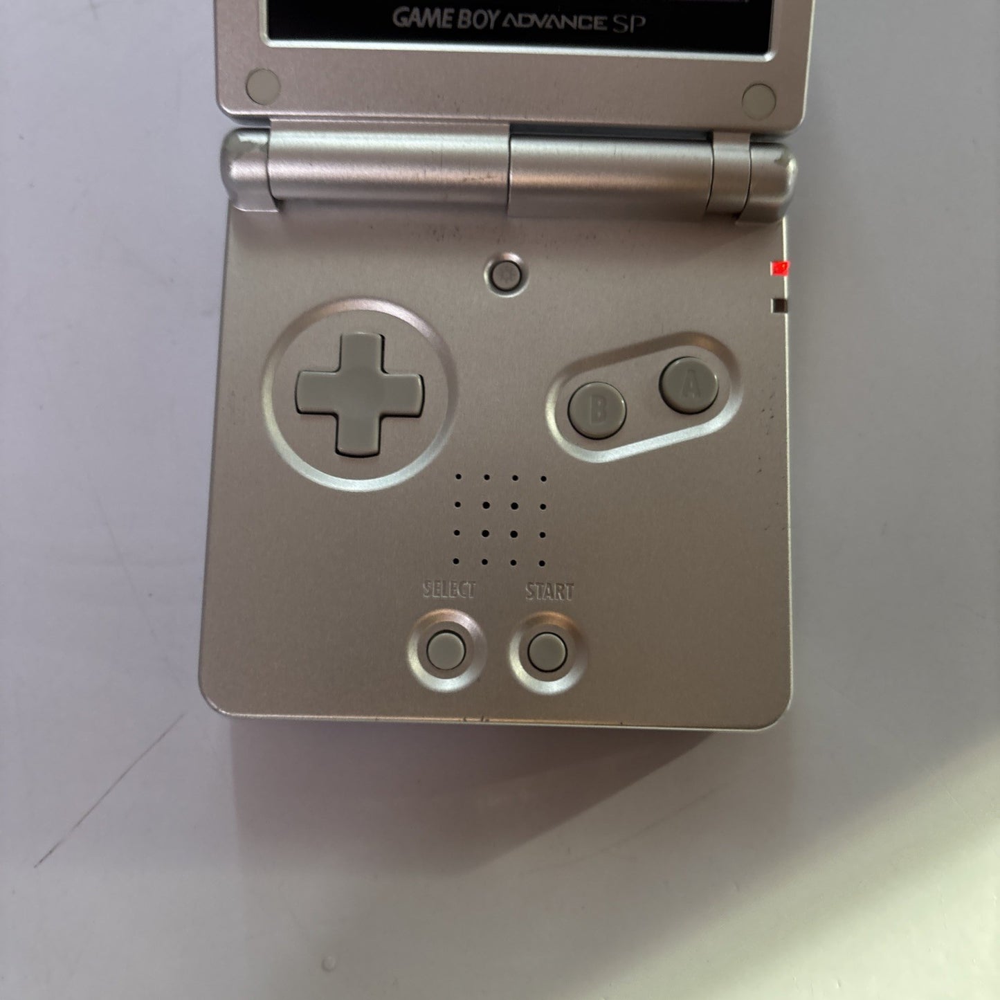 Nintendo Gameboy Advance SP Console Silver AGS-001