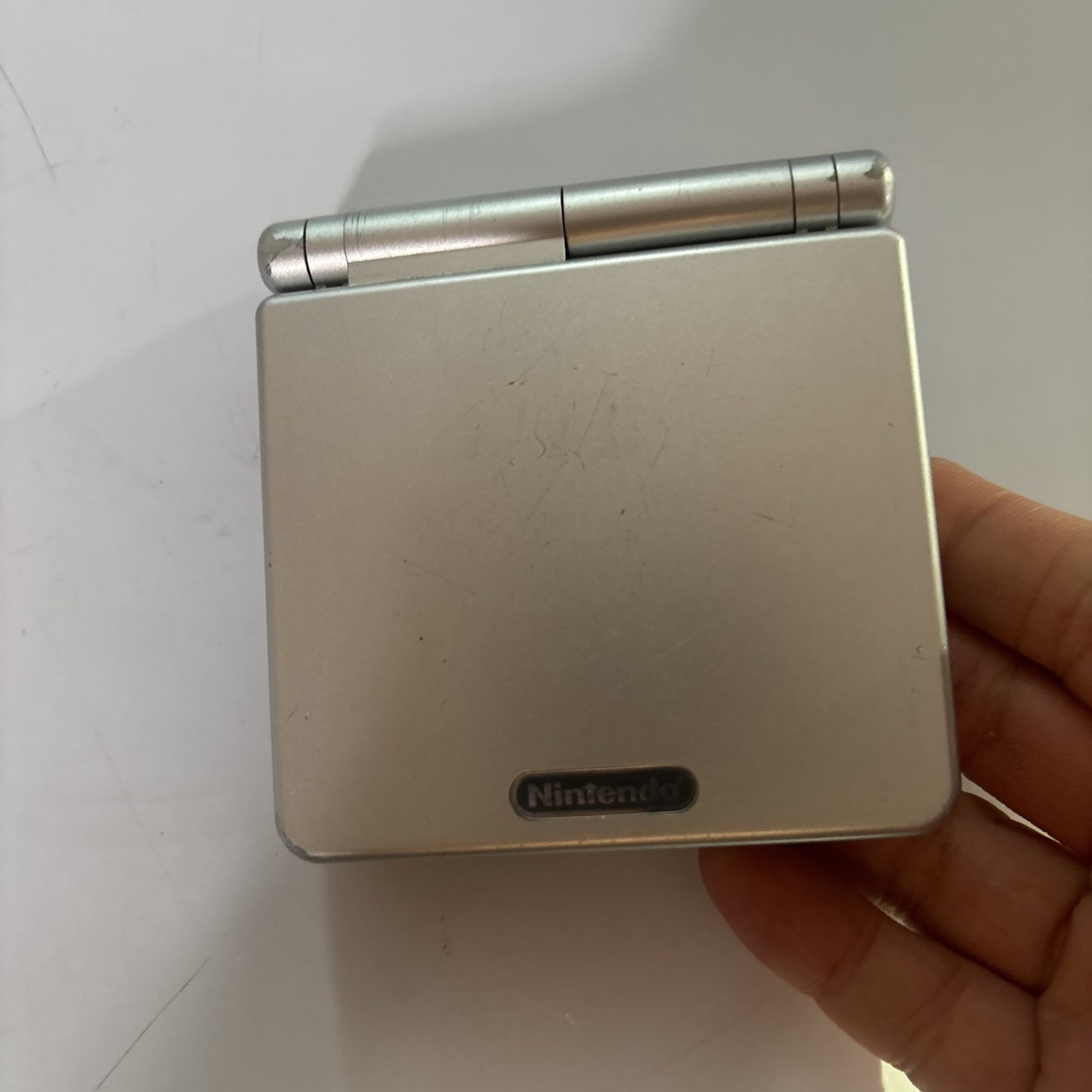 Nintendo Gameboy Advance SP Console Silver AGS-001