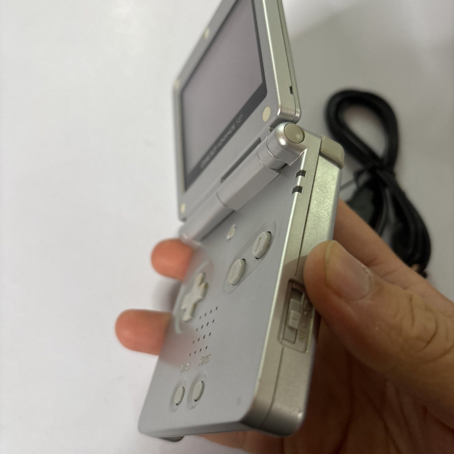 Nintendo Gameboy Advance SP Console Silver  AGS-001