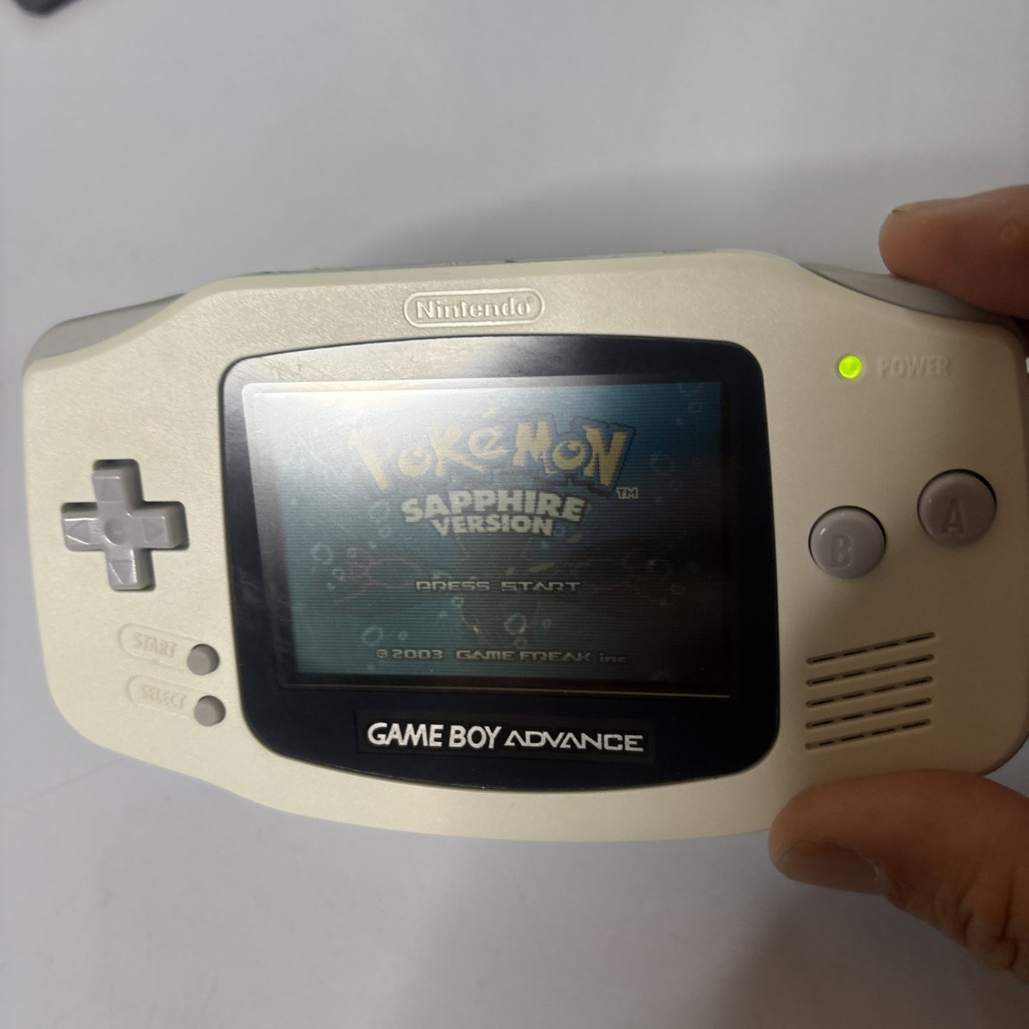 Nintendo Gameboy Advance Console White AGB-001