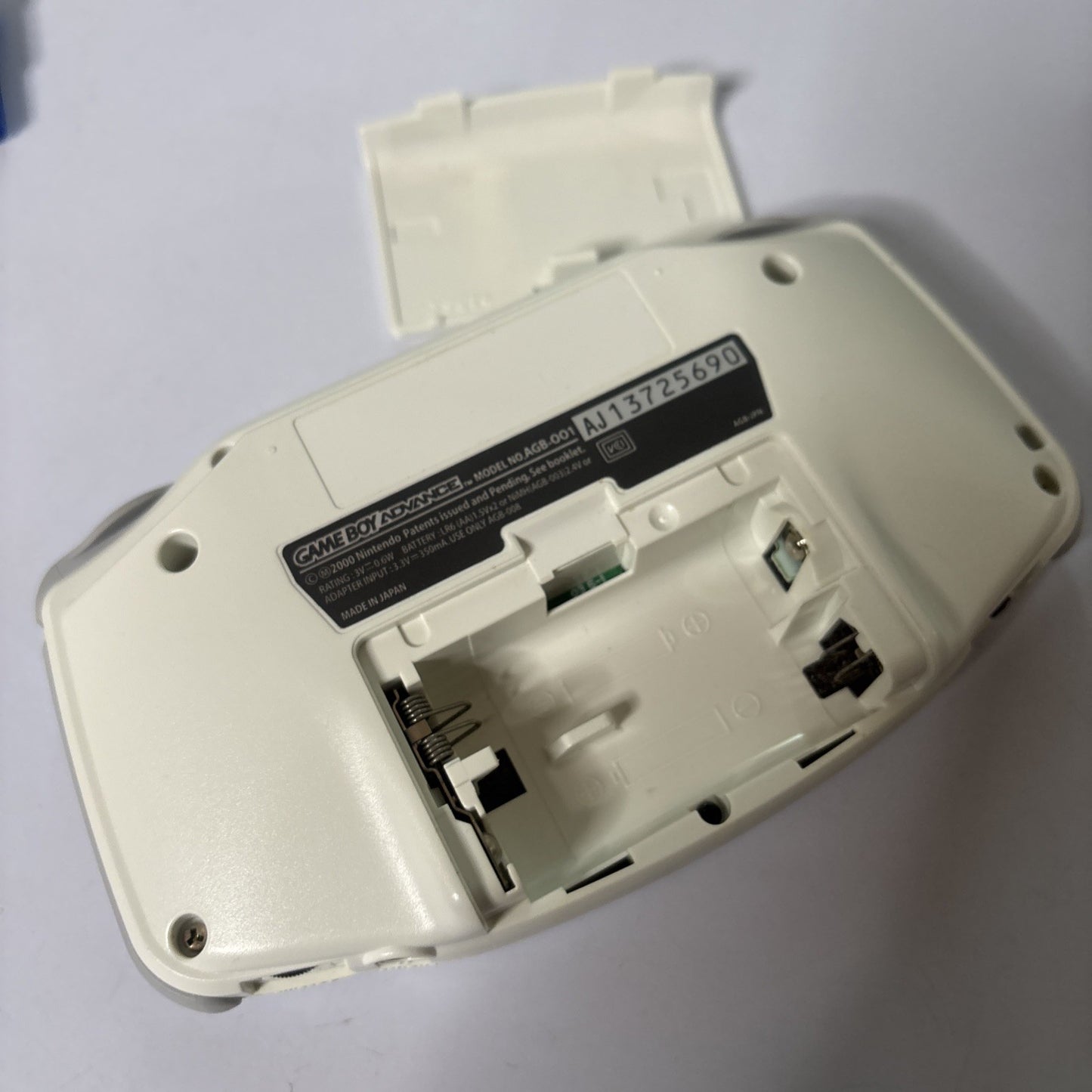 Nintendo Gameboy Advance Console White AGB-001