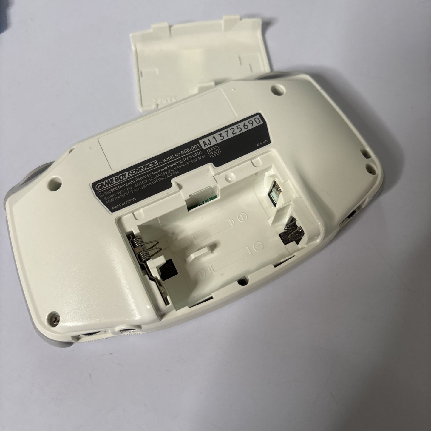 Nintendo Gameboy Advance Console White AGB-001