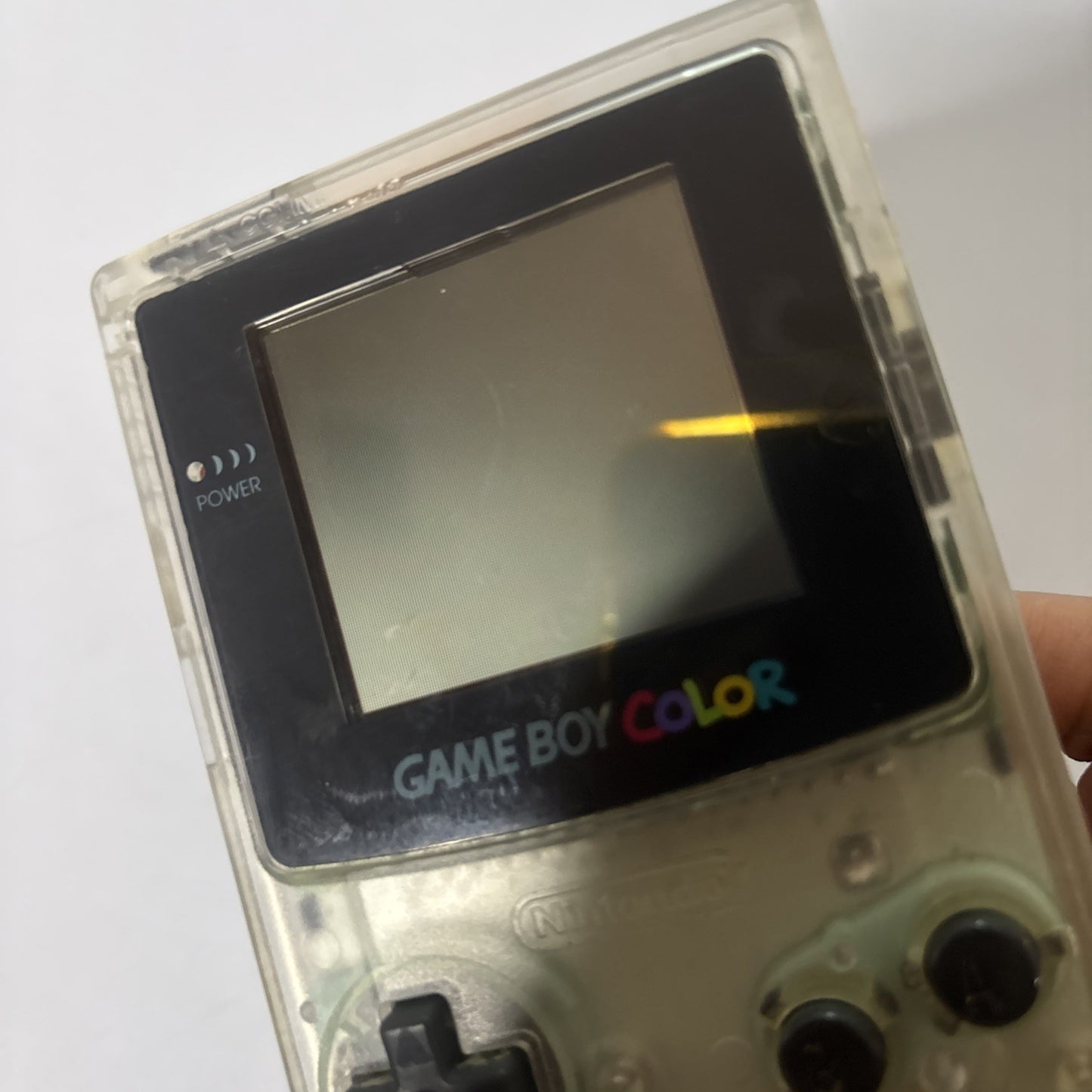 Nintendo Gameboy Colour Console Transparent CGB-001 Made In Japan