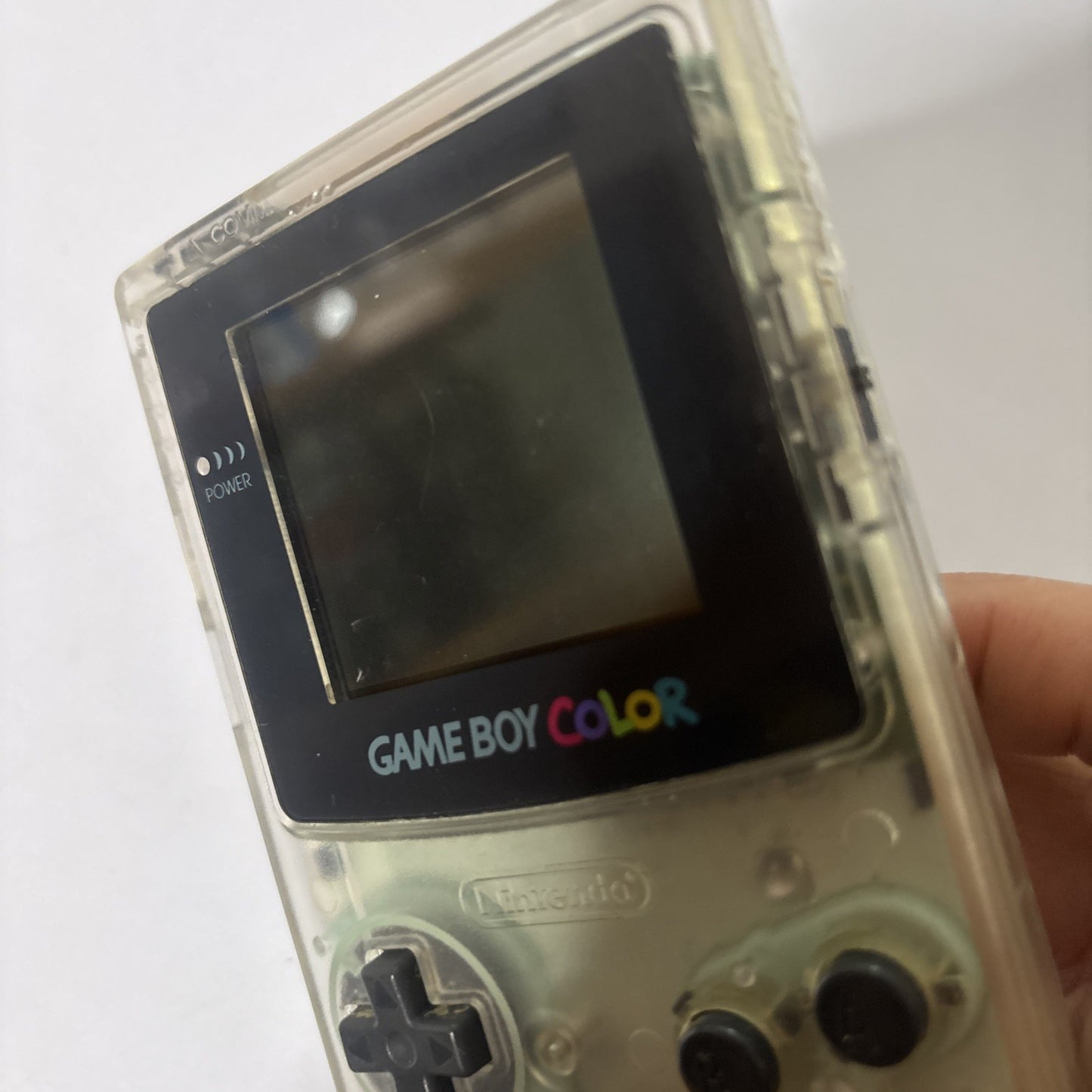 Nintendo Gameboy Colour Console Transparent CGB-001 Made In Japan