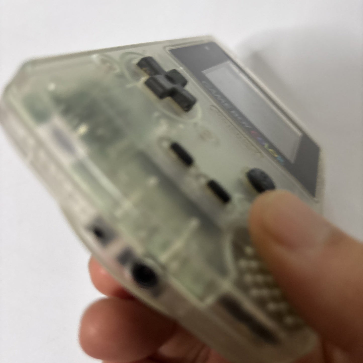 Nintendo Gameboy Colour Console Transparent CGB-001 Made In Japan