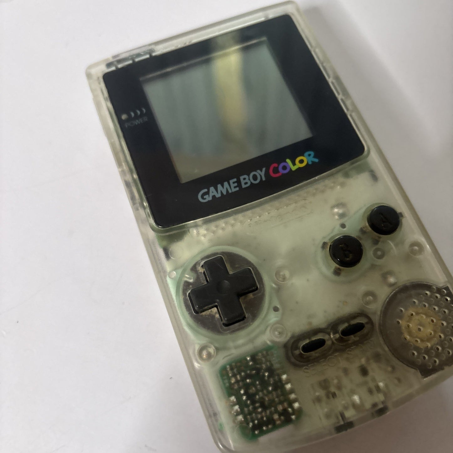 Nintendo Gameboy Colour Console Transparent CGB-001 Made In Japan
