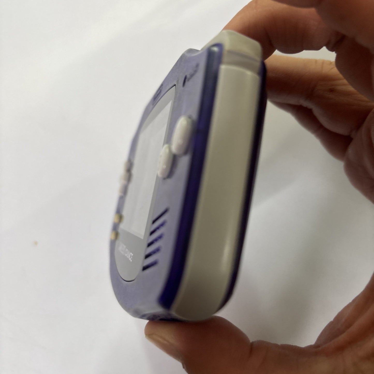 Nintendo Gameboy Advance Transparent Purple AGB-001 Made In Japan