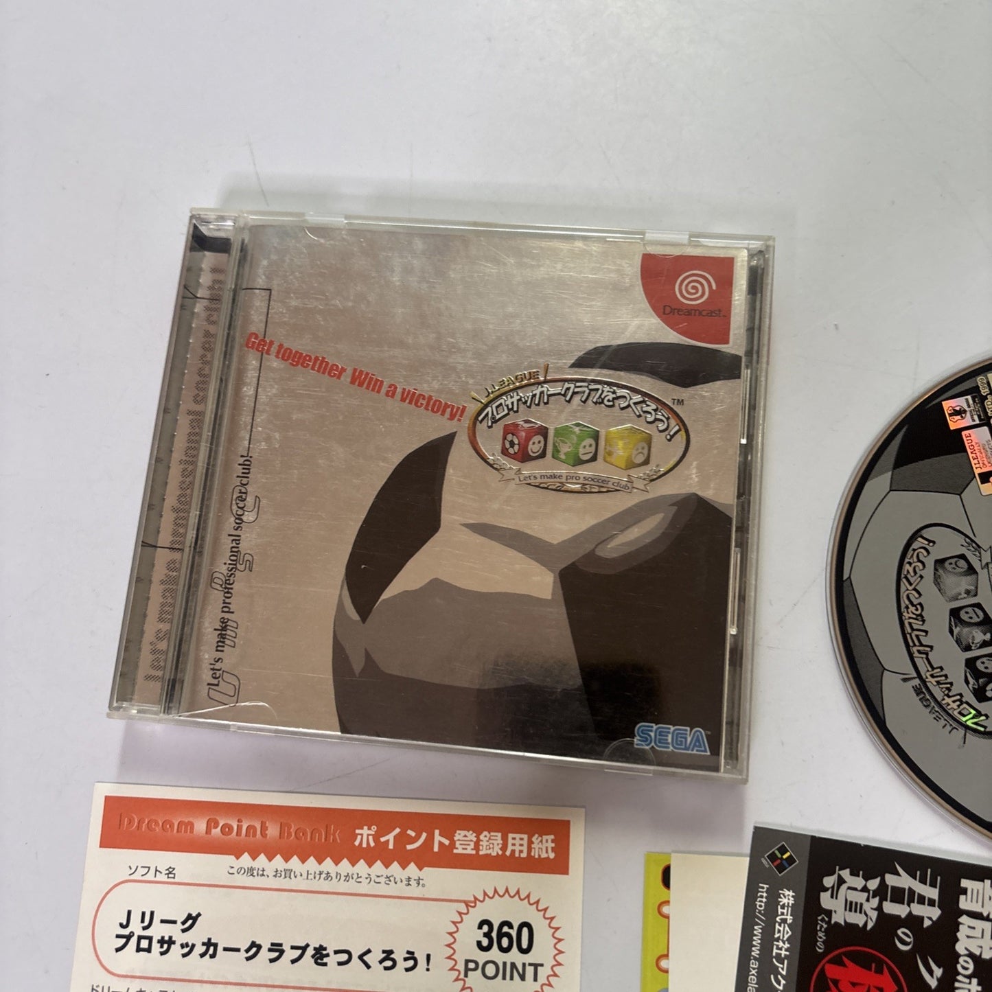 J. League Professional Soccer Club Sega Dreamcast NTSC-J Japan HDR-0028